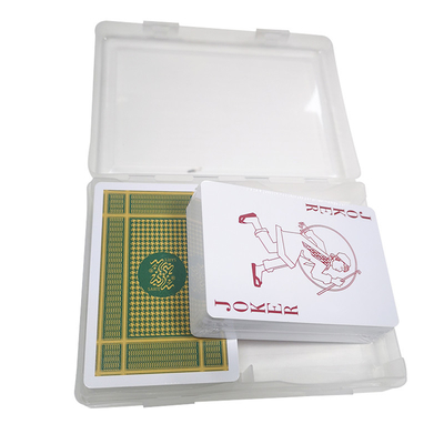 Beli 100 tahan air PVC Plastik Poker Werewolf Permainan Kartu Bermain Kartu Plastik PVC Dengan Kotak Plastik online manufacture