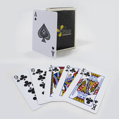 Beli Custom PVC Pabrik Iklan Poker Waterproof 100 Plastik Washable Kartu Mainan online manufacture