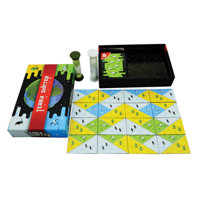 Beli Custom Desain Pribadi Set Kotak Ganda Papan Kartu Kertas untuk Permainan Papan Anak-anak online manufacture