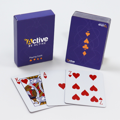 Beli Custom Printing Fiches Poker Jeton Aksesoris Bermain Kartu Untuk Waterproof Game online manufacture