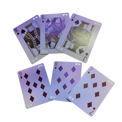 Beli Kartu curang bercahaya Tinta UV yang disesuaikan Tanda kartu bermain poker profesional online manufacture