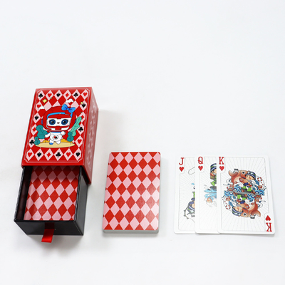 Beli Custom Printing Casino Kartu bermain Untuk ramah lingkungan Table Poker rekreasi online manufacture