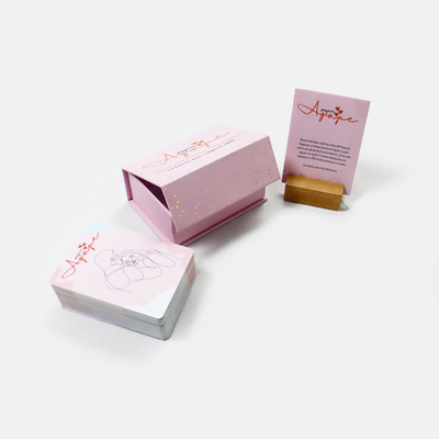 Beli Disesuaikan Magnetic Close Box Pencetakan Pasangan Percakapan Kartu Untuk Game Penegasan online manufacture