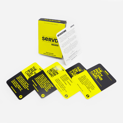 Beli Sesuaikan permainan kartu Laminasi permukaan Finishing Retro permainan kartu Pencetakan Manufaktur online manufacture