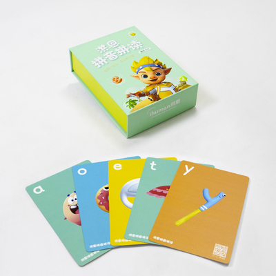 Beli Belajar Bahasa Arab dan Bahasa Cina Flash Card Custom Printed For Kids Dalam Format Karya Seni EPS online manufacture