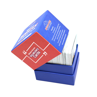 Beli Laminasi Permukaan Finishing Dan Desain Khusus Untuk Kartu Pembelajaran Korea Pribadi online manufacture