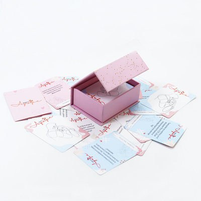 Beli Sesuaikan Desain Anda Sendiri Set Kotak Ganda Wanita Positif Penegasan Kartu Game Untuk Pasangan online manufacture