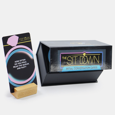 Beli Custom Couple Initial Conversation Cards Game Book Box Custom Printing Minum Bermain online manufacture