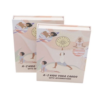 Beli Format Karya Seni AI Kartu Yoga Khusus Untuk Anak-Anak Belajar Desain Pendidikan Dan Menyenangkan online manufacture