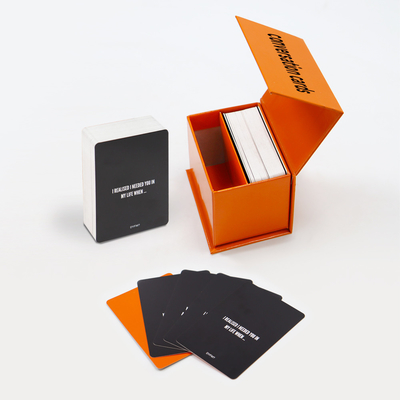 Beli Kartu Percakapan Malam Ini Dimulai Chat Printed Party Fun Question Card Conversation Card Game Dengan Teman online manufacture