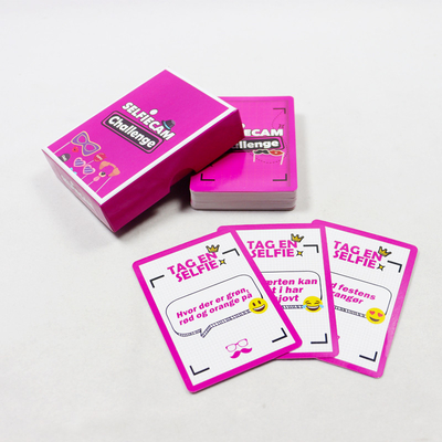 Beli Pribadi Bermain Kartu Kertas Permainan Pencetakan Pertanyaan Pertemuan Dewasa Kartu Permainan Happy Family Kartu online manufacture