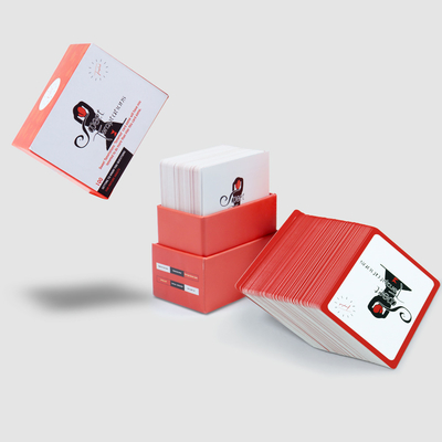 Beli Logo Disesuaikan Pasangan Tanggal Pertanyaan Percakapan Permainan Kartu Ditcetak Manis Percakapan Permainan Kartu dengan Tutup dan Base Box online manufacture