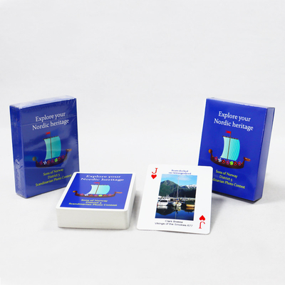 Beli Kartu Poker Kertas Pendidikan Jelajahi Warisan Nordik Dengan Iklan Budaya Perusahaan yang Disesuaikan Dan Pencetakan Kertas online manufacture