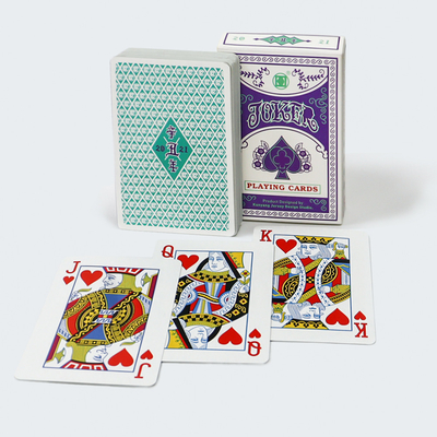 Beli Kartu Remi Dua Dek Label Pribadi Cetak Desain Kustom Kotak Rokok Kartu Poker Permainan Dengan Kotak online manufacture
