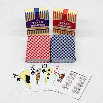 Beli Kartu Remi Kasino Plastik PVC 0.3mm Cetak Kustom online manufacture