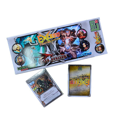 Beli Custom design accepted paper trading cards deck printing holographic game card battle character game online manufacture