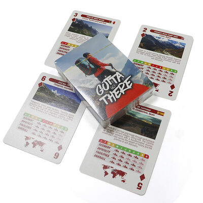 Beli Kartu Poker Khusus dengan Kertas Blackcore dan Cetakan Desain Khusus dalam Ukuran 57x87mm untuk Game dan Promosi Dewasa online manufacture