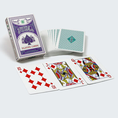 Beli Custom Pattern Design Kartu bermain dengan ukuran 57x87mm dan finishing varnishing untuk permainan poker pesta dewasa online manufacture