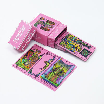 Beli Desain Kustom Cetak Warna CMYK Finishing Pernis Kartu Tarot yang Dapat Dicetak online manufacture