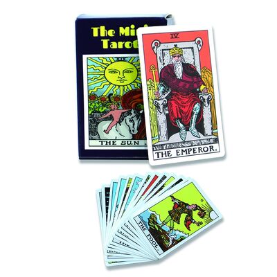 Beli Kartu Tarot Cetak Kustom dengan Buku Panduan di Kertas Black Core 310gsm online manufacture