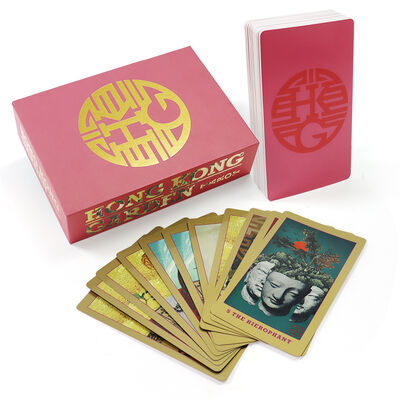 Beli Waterproof Paper tahan lama Custom Logo Print Printable Tarot Card dan Game Card untuk pesta dan hadiah online manufacture