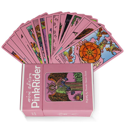Beli Custom Logo Mewah Daur Ulang 350gsm Kertas Tarot Printable untuk keluarga dan pesta online manufacture