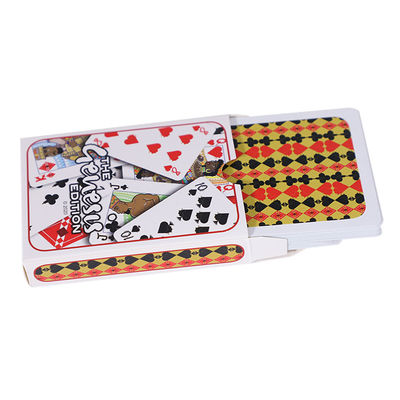 Beli Warna PMS Kartu Bermain Kustom, Kartu Poker Tahan Air 0.3mm online manufacture