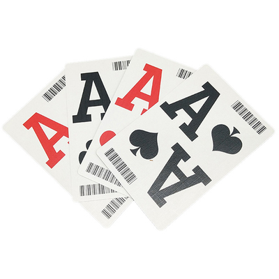 Beli Pencetakan Logo Kartu Bermain Poker Kustom Di Sisi Belakang Warna CMYK online manufacture