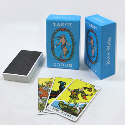 Grosir Kualitas Tinggi Hot Selling Custom Oracle Tarot Card Printing Board Game Card Dengan Buku Panduan