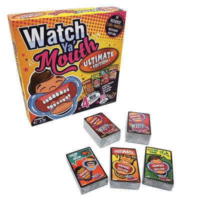 Set Game Papan Khusus Amerika Serikat Untuk Anak-anak Desain Cetak Bermain Keluarga Permainan Kartu Lucu
