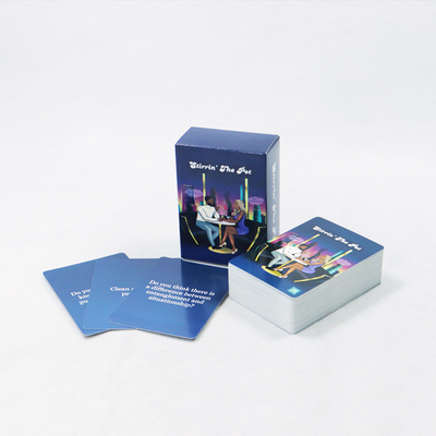 Disesuaikan CMYK Pencetakan Minum Kartu Game Set untuk Girls' Night Out dan dipersonalisasi