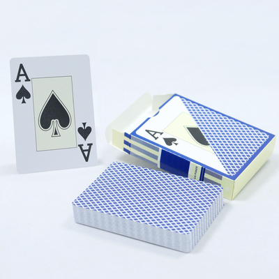 Ukuran Normal Kartu Mainan Plastik Untuk Karakter Besar Poker Custom Print Dan Waterproof
