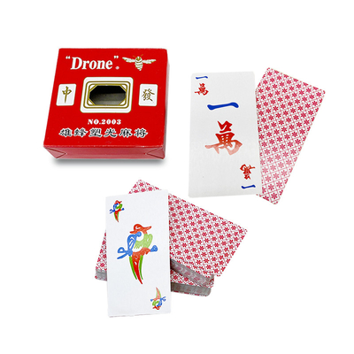 Perjalanan Keluarga Amerika Mahjong Kartu Bermain Game Dengan Logo Khusus Dan Sertifikat ISO