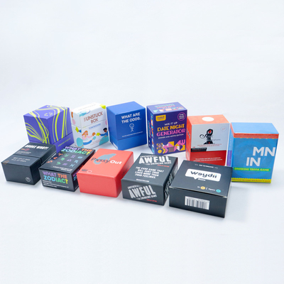 Custom Deck Of Cards For Drinking Wine Conversation Disesuaikan Dalam Kotak