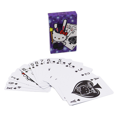 Layanan Pencetakan Kartu Kartun Kucing Poker Dari Produsen