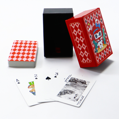 Desain Khusus Laci Poker Set Untuk Bermain Kartu Printer Perbaikan Permukaan Khusus