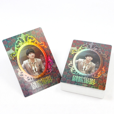 Holographic Friendly Printing Game Cards Untuk Koleksi Kartu Game Desain Khusus Dan Bergaya