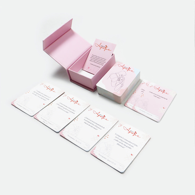 Home Mutual Positive Affirmations Game Normal Custom Couple Deep Question Card