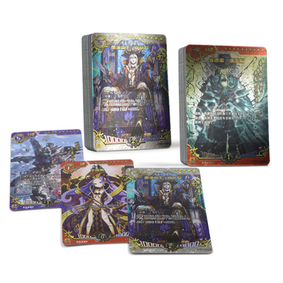 Yugioh Custom Card Game Pencetakan Dengan Lapisan Permukaan Finishing Desain Khusus