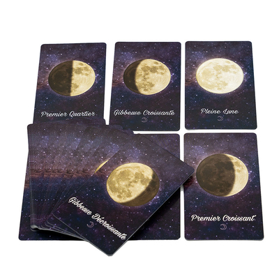 Disesuaikan Desain Asli Starry Card Tarot Set Lady Divination Oracle Tarot Card