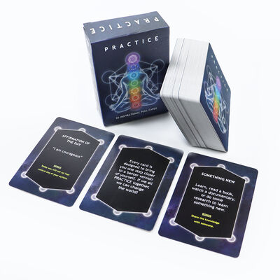 Kartu Tarot Desain Kustom dengan Pencetakan Offset 4 Warna CMYK dan Buku Panduan Termasuk