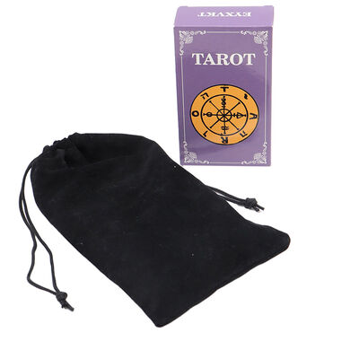 Desain Kustom 57*87mm Kartu Tarot yang Dapat Dicetak dengan Bahan Kertas Berlapis