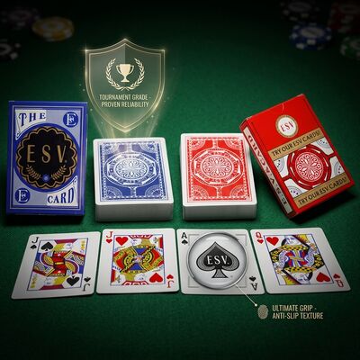 Turnamen Grade 100 Persen Kartu Plastik Untuk Kejuaraan Poker Profesional