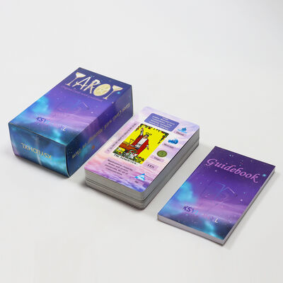 Pemasok Grosir Kartu Tarot Prediksi Tarot Card Printing Logo Desain Khusus Dek Kartu Tarot Kertas Khusus