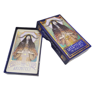 Kartu Tarot Misterius Penyihir Modern Ukuran Khusus 70 * 120mm