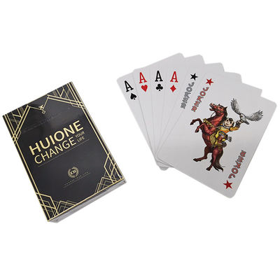 Bermain kartu iklan poker yang disesuaikan dan dipersonalisasi untuk dijual