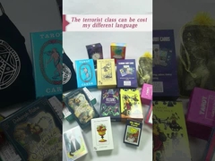 Mencetak Kartu Tarot Game Oracle Decks Kustom Dengan Panduan